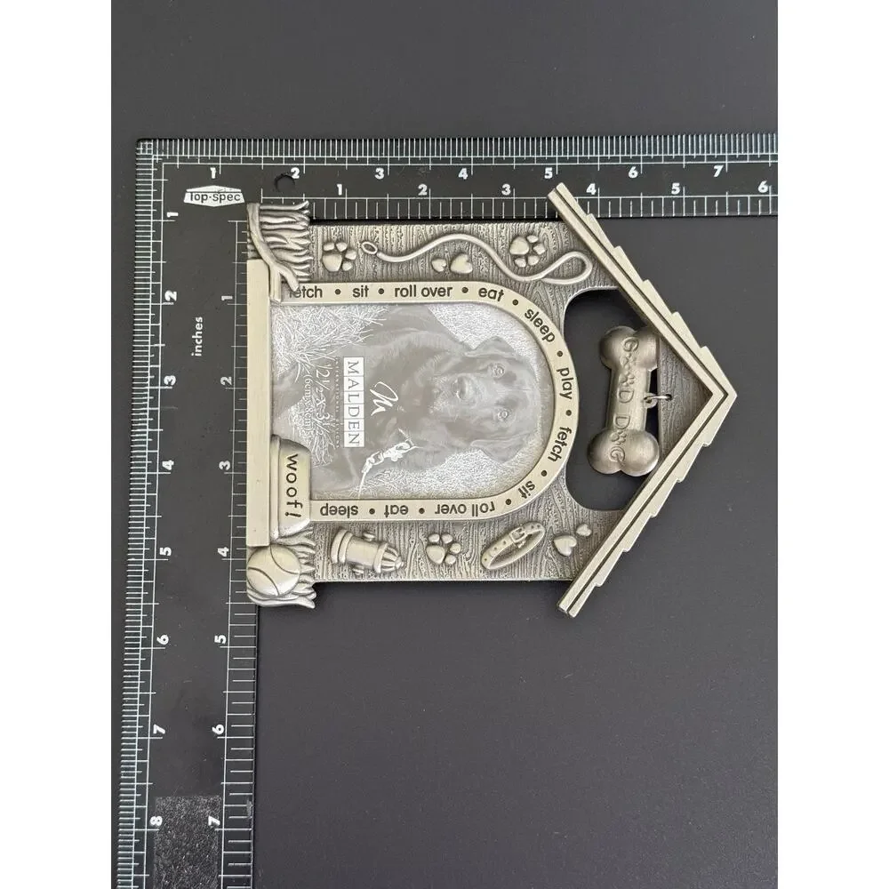 Vintage Dog Photo Frame 2.5
